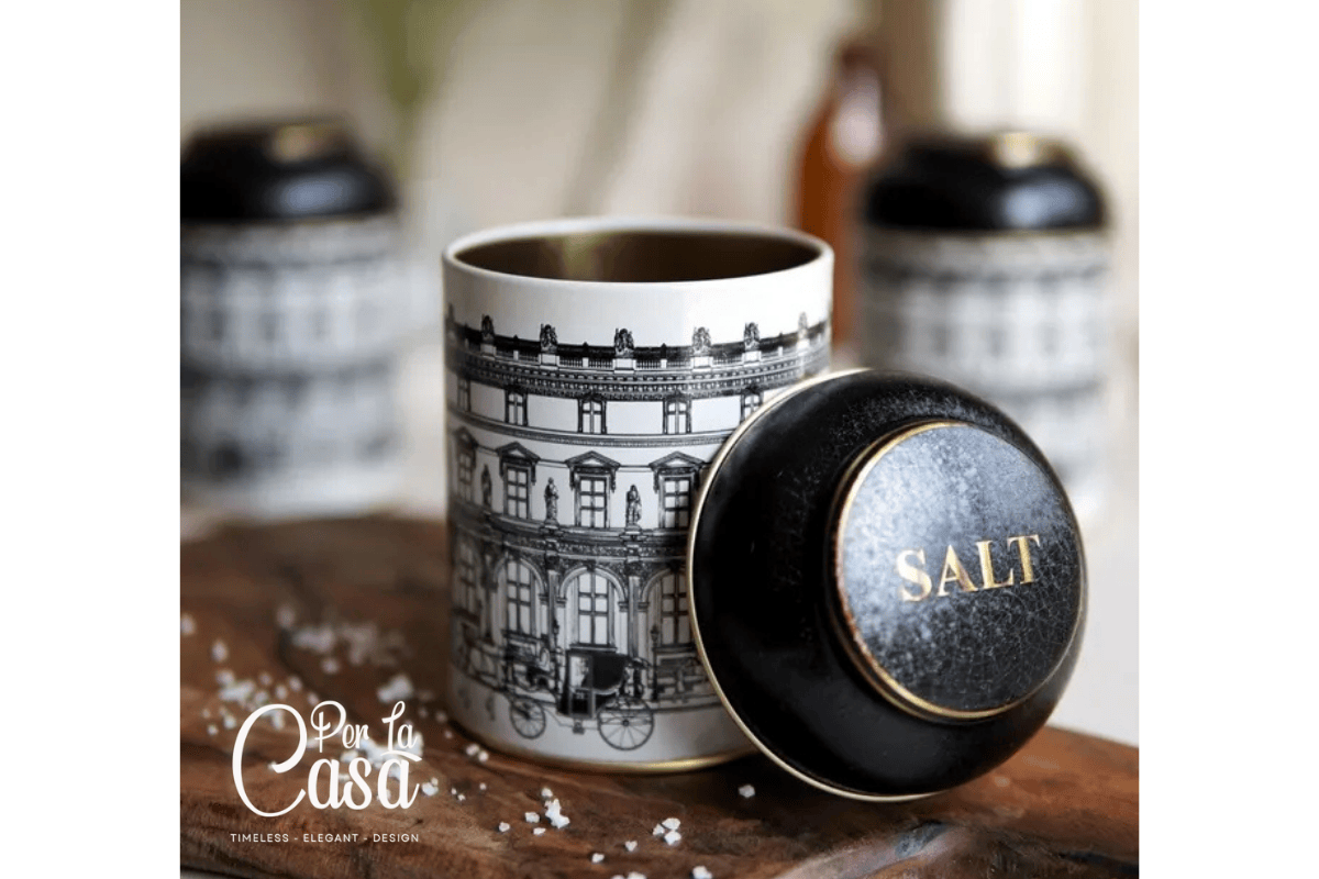 Road Temalı Salt ve Pepper Kavanozu(Tuz ve Karabiberlik)